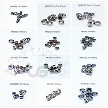 Load image into Gallery viewer, Multiple sizes Miniature bearing 10piece free shipping Bearing MR63 MR74 MR85 MR95-105-106-115-117-126-128-137-148 Metal Sealed
